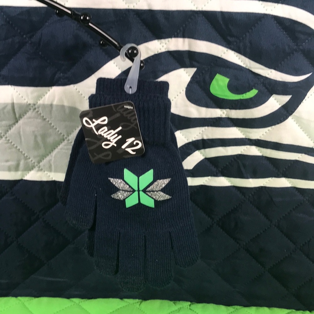 🎁 Seahawks 💙💚 NWT Mittens